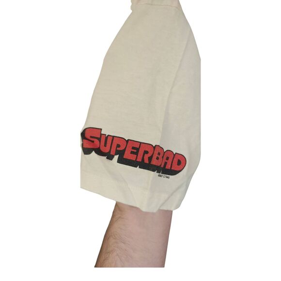 Superbad - 2007 Film - “I Am McLovin” - (Fogell) - White Shirt - 2 Sided - M - Picture 4 of 4